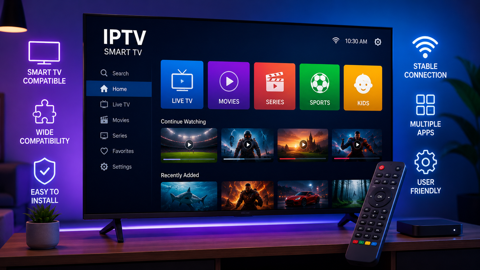 Smart TV IPTV Apps: Samsung and LG Compatibility Guide 2025